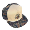 Elk Patch River Rock Camo Snapback, Unisex