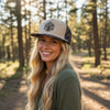 Elk Patch River Rock Camo Snapback, Unisex