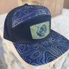 Turkey Hunting, Topography Pattern, Water Repellant Hat