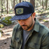 Turkey Hunting, Topography Pattern, Water Repellant Hat