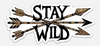 FREE Shipping, Stay Wild Archery Stickers