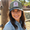Just a Mama Walking w/ the Lord, Embelished Trucker Hat w/ Chain