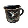 Enamel Camping Mug, Mallard Duck, 12 oz