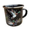 Enamel Camping Mug, Mallard Duck, 12 oz
