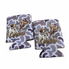 Set of 2 Brittany Spaniel Pheasant Hunting Camo Drink Koozies