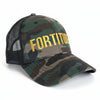 FORTITUDE Camouflage Meshback Hat, Unisex
