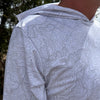 Topography Map UPF 50 Hoodie, Lightweight Pullover, Unisex