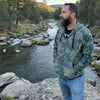 Camo Zip Hoodie, Fleece Lined, Unisex