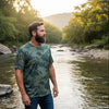 UPF 50 Camo Men's Moisture Wicking Sports Shirt