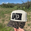 AMEN, Women's Faith Inspired Leopard Print Hat