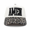 AMEN, Women's Faith Inspired Leopard Print Hat