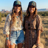 Feather Western Trucker Hats in Black, Limited Edition