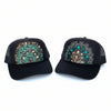 Feather Western Trucker Hats in Black, Limited Edition