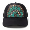 Feather Western Trucker Hats in Black, Limited Edition