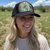 Feather Western Trucker Hats in Black, Limited Edition