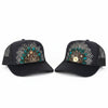 Feather Western Trucker Hats in Black, Limited Edition