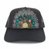 Feather Western Trucker Hats in Black, Limited Edition