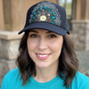Feather Western Trucker Hats in Black, Limited Edition