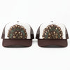 Western Feather Brown Trucker Hats w/ Optional Shotgun Shell, Limited Edition
