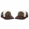 Western Feather Brown Trucker Hats w/ Optional Shotgun Shell, Limited Edition
