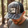 Brown Bear Boop Unisex Patch Hat, Realtree Camo or Olive