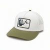 Brown Bear Boop Unisex Patch Hat, Realtree Camo or Olive