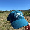 Women's WILD Antler Hat, 100% Cotton, Olive or Teal