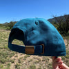 Women's WILD Antler Hat, 100% Cotton, Olive or Teal