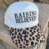 Raising Believers, Women's Faith Hat Leopard Bill