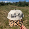 Raising Believers, Women's Faith Hat Leopard Bill