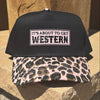 It's About To Get Western, Leopard Print Limited Edition Hat