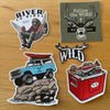 FREE Shipping, Follow the Word, Not the Herd Sticker, 5 inch