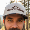 River to Ridge Camo Puff Embroidery Unisex Hat
