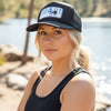 Feelin' Fly, Fishing Trucker Hat, Unisex