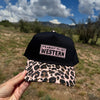 It's About To Get Western, Leopard Print Limited Edition Hat