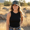 Camo Guinea Fowl Feather Trucker Hats, Optional Shotgun Shell, Handmade