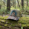 Camo Guinea Fowl Feather Trucker Hats, Optional Shotgun Shell, Handmade