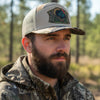Turkey Hunting 7 Panel Camo Snapback Hat, Unisex