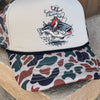 Catfish Cowgirl Grey Camo Women's Meshback Trucker Hat