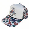 Catfish Cowgirl Grey Camo Women's Meshback Trucker Hat