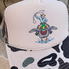 Duck Huntin' Cowboy Camo Trucker Hat, Unisex