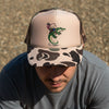Alligator Cowboy Camo Trucker Hat, Unisex