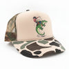 Alligator Cowboy Camo Trucker Hat, Unisex
