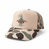 Duck Huntin' Cowboy Camo Trucker Hat, Unisex
