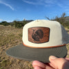 Turkey Hunting Sweat Resistant Rope Hat w/ Painted Gobbler Underbill