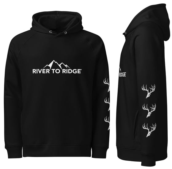 Men’s River to Ridge Whitetail Deer Hoodie, Hidden Side Pockets