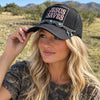 Jesus Saves Hat, Option for Turquoise / Chain Embellishments