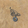 Shotgun Shell Necklace, Sterling Silver or Ball Chain
