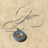 Shotgun Shell Necklace, Sterling Silver or Ball Chain