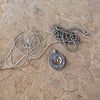 Shotgun Shell Necklace, Sterling Silver or Ball Chain